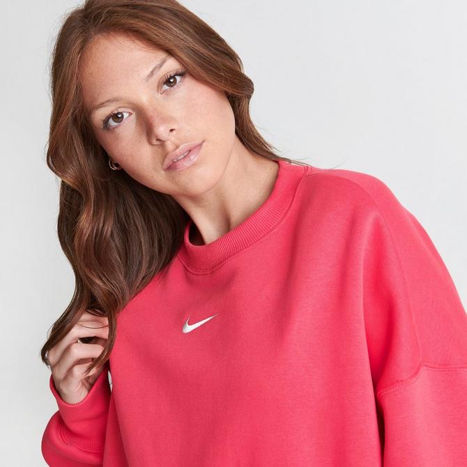 Nike Sportswear Club Fleece Women's Logo Crew-Neck Sweatshirt