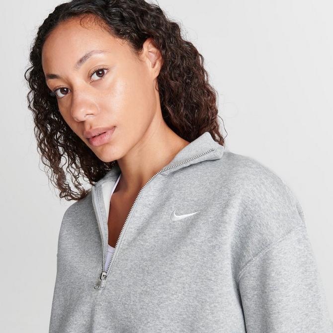 Nike quarter zip hoodie women's online