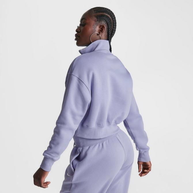 Nike Sportswear Phoenix Fleece Women's 1/4-Zip Cropped Sweatshirt