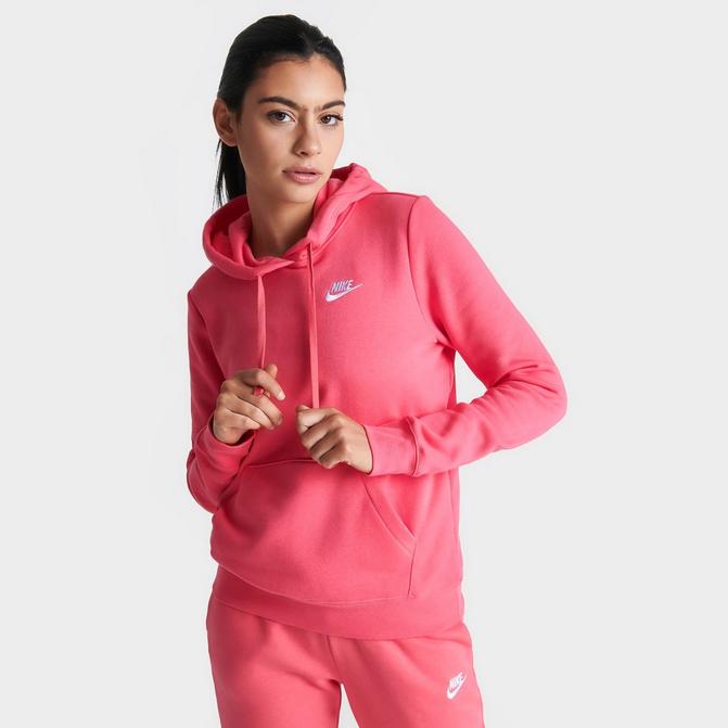 Nike Sportswear Women's Oversized Jersey Pullover Hoodie.