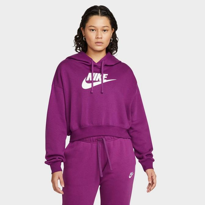 Women's Nike Sportswear Fleece Crop Hoodie| Sports