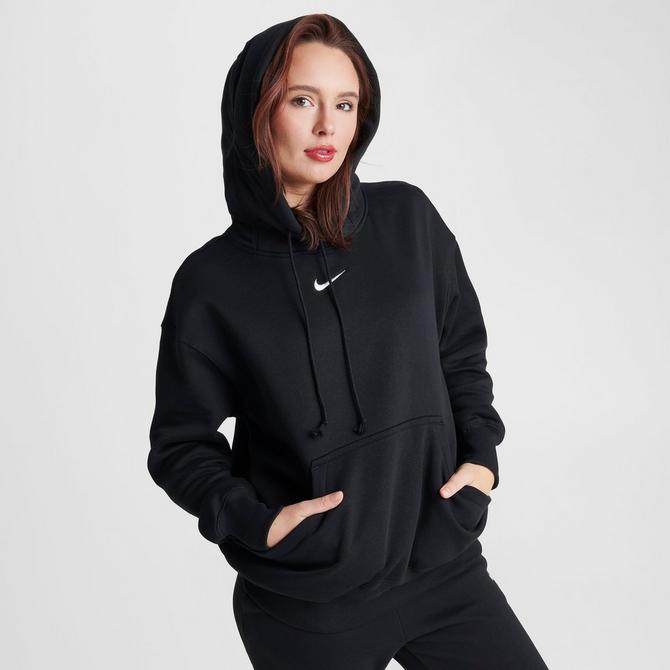 Black Nike Phoenix Fleece Oversized Hoodie - JD Sports Global