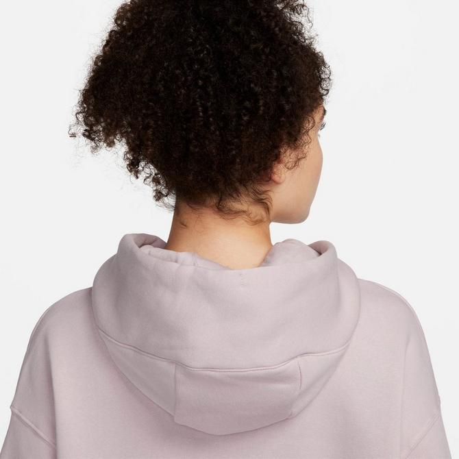 Nike Womens Phoenix Fleece Hoodie - Pink