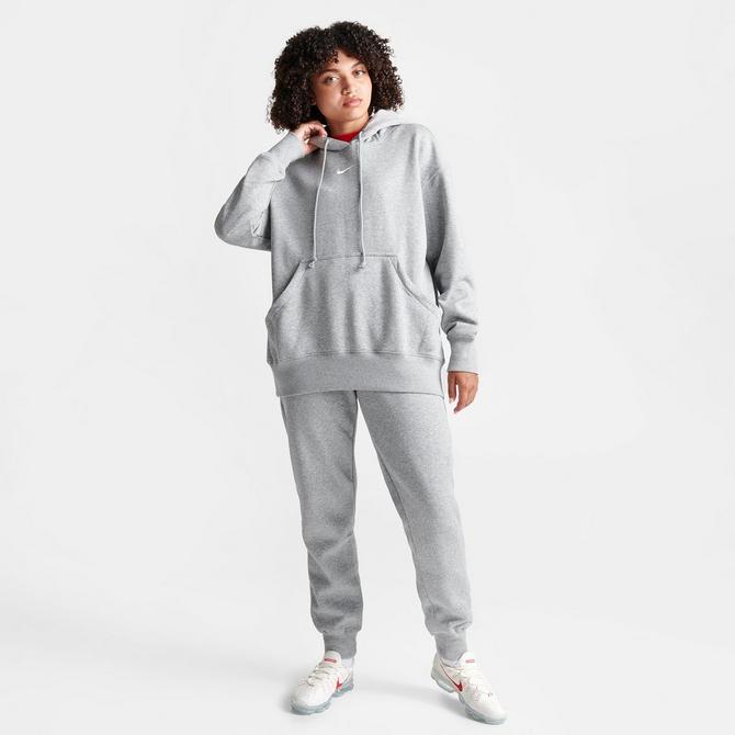 Grey nike sweatshirt 2025 and sweatpants set