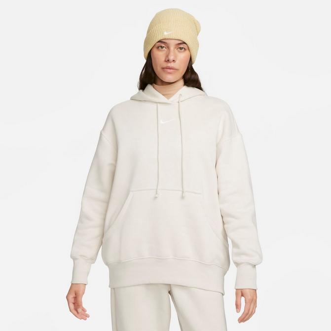 Nike light best sale cream hoodie