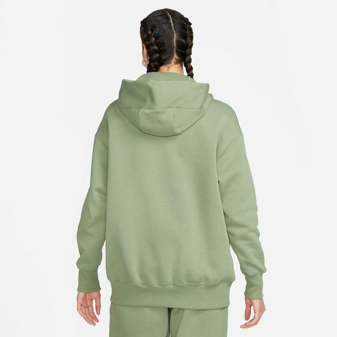 Nike Oversized sweat jacket SPORTSWEAR PHOENIX FLEECE in light green