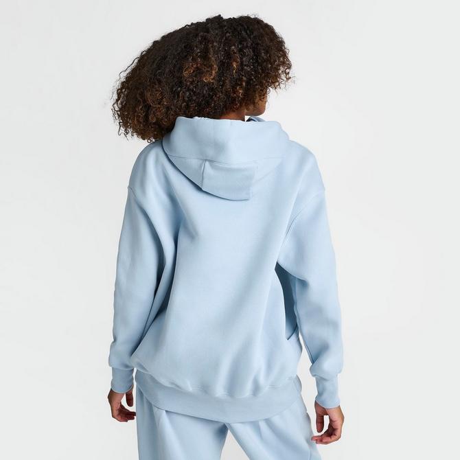 Powder blue outlet nike hoodie