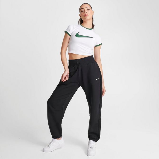 Nike Sportswear Phoenix Fleece Womens High Waisted Oversized Sweatpants  Malachite/Sail, £28.00