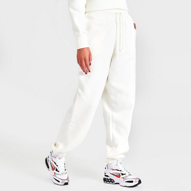 White Nike Sportswear Oversized High-Waisted Joggers Women's - JD