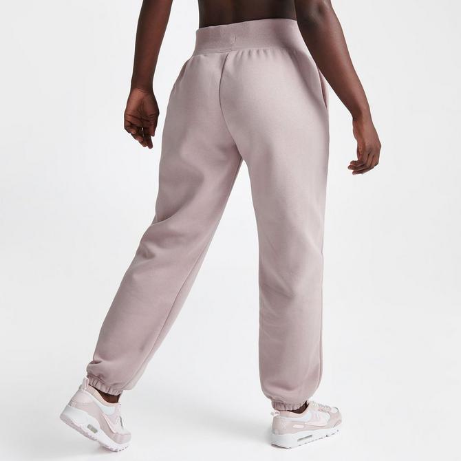 Taupe Drawstring Waist Side Low Rise Track Pants