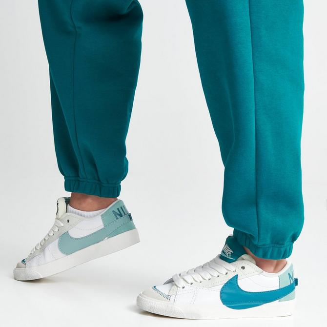 Nike Court Womens Tennis Pants Dark Teal Fleece Sweatpants CK8436