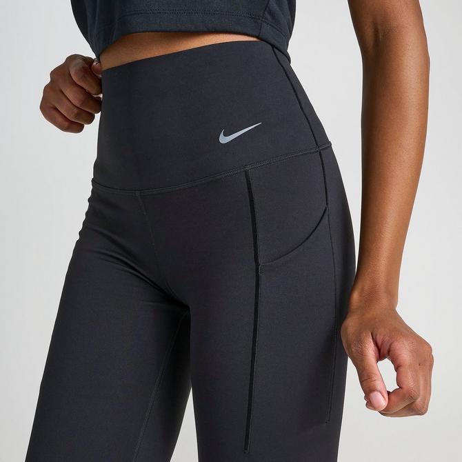 Nike Womens Bliss Victory Training Pants Size 1X Black Cropped