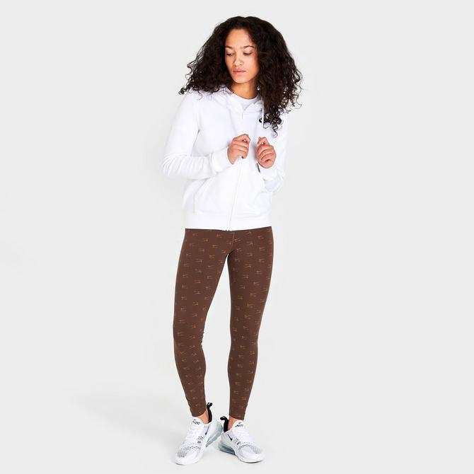 Ejercicio Expresamente Café Women's Nike Air Allover Print High-Waisted Leggings| JD Sports