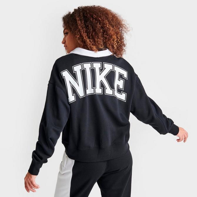 half zip fleece nike