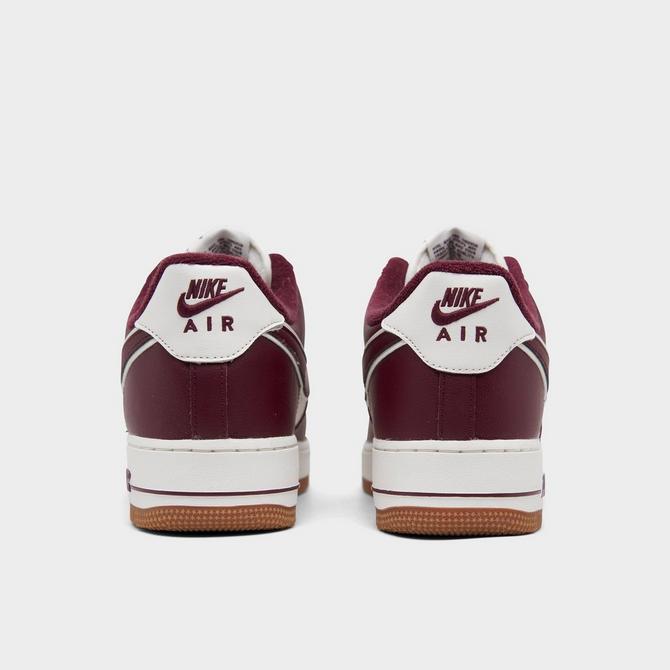 Air force 1 hot sale lv8 burgundy