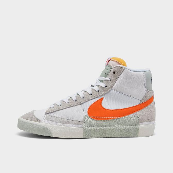 Nike Blazer Mid '77 Vintage Sneakers in Light Pink and Orange