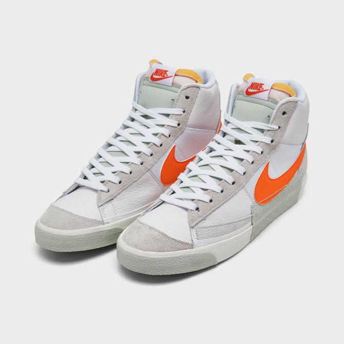 Nike Men's Blazer Mid Pro Club Shoes in White, Size: 13 | DQ7673-103