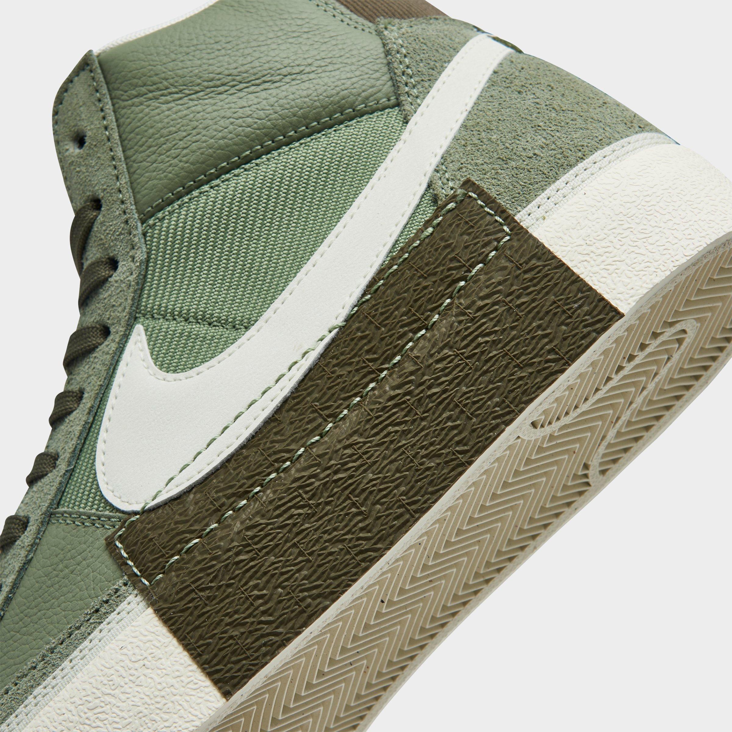 nike green blazer mid