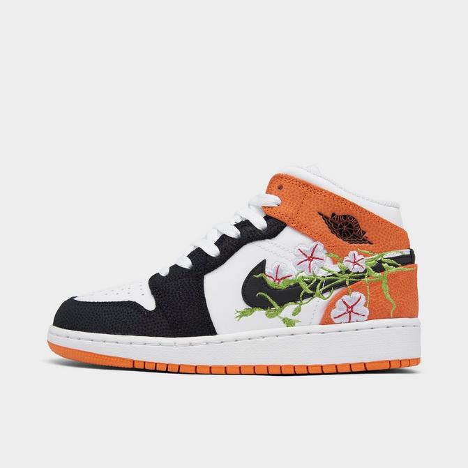 Big Kids' Air Jordan Retro 1 Mid SE Casual Shoes| JD Sports