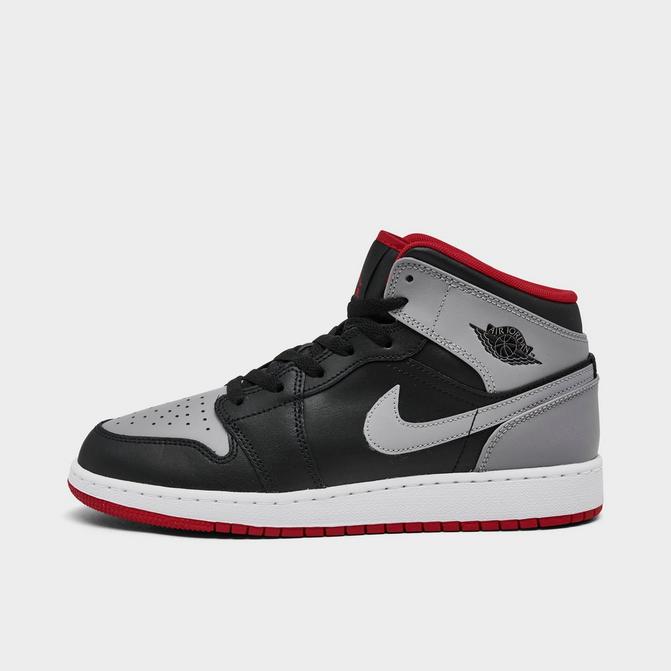 Black and red jordans for kids deals