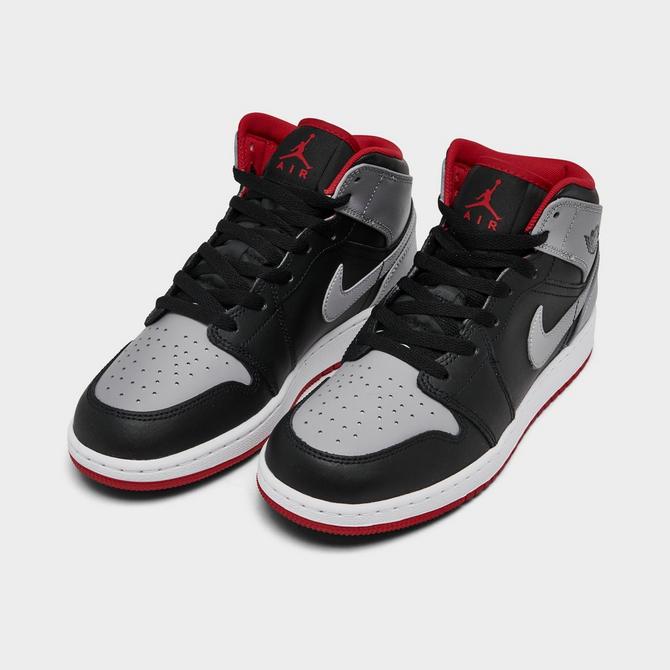 Big Kids Air Jordan Retro 1 Mid Casual Shoes