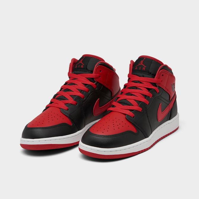 Big Kids Air Jordan Retro 1 Mid Casual Shoes JD Sports