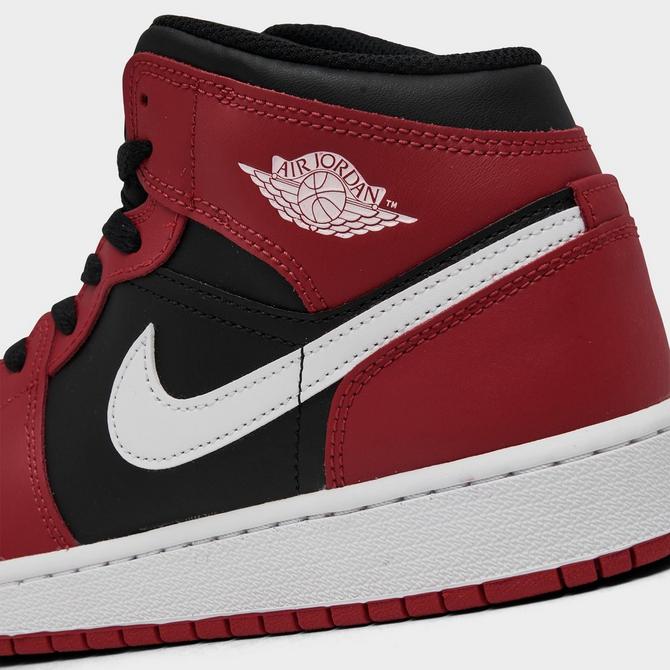 Jordan aj 1 mid se red and black deals