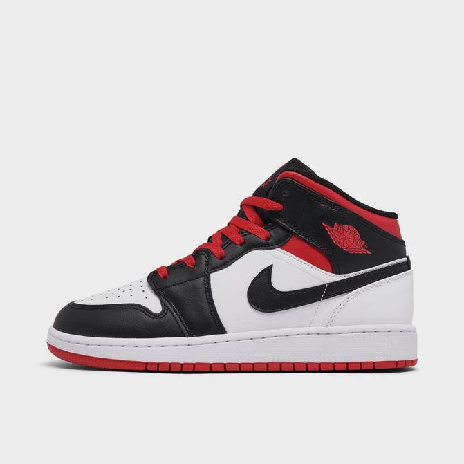 Big Kids Air Jordan Retro 1 Mid Casual Shoes JD Sports