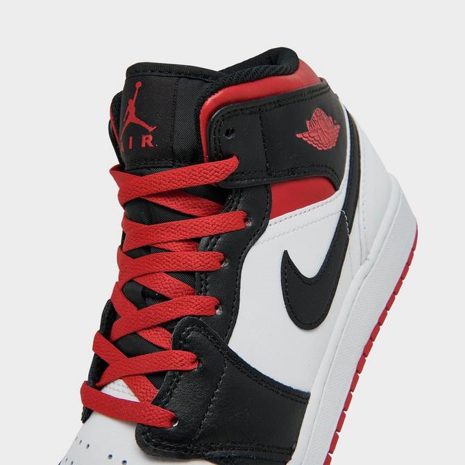 Big Kids' Air Jordan Retro 1 Mid Casual Shoes