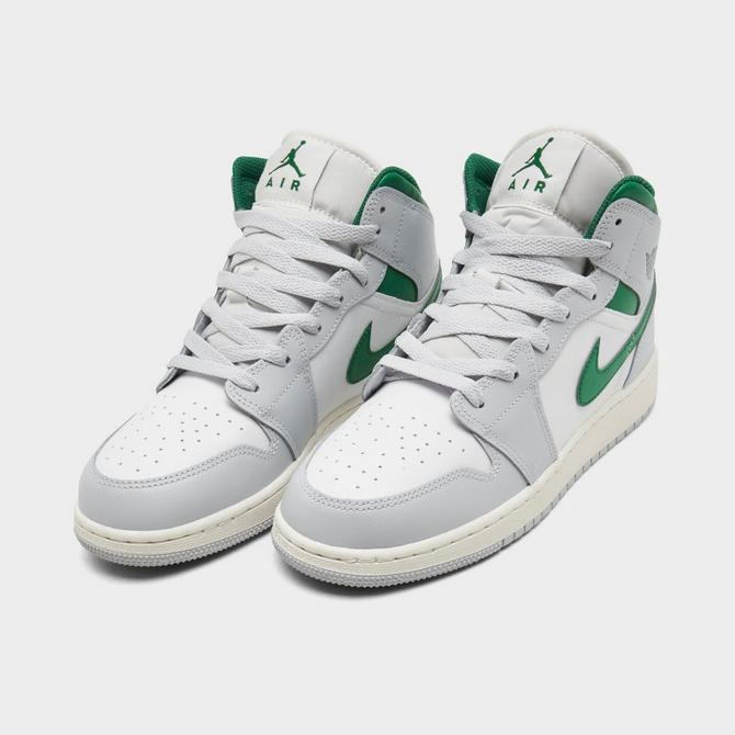 Big Kids' Air Jordan Retro 1 Mid Casual Shoes