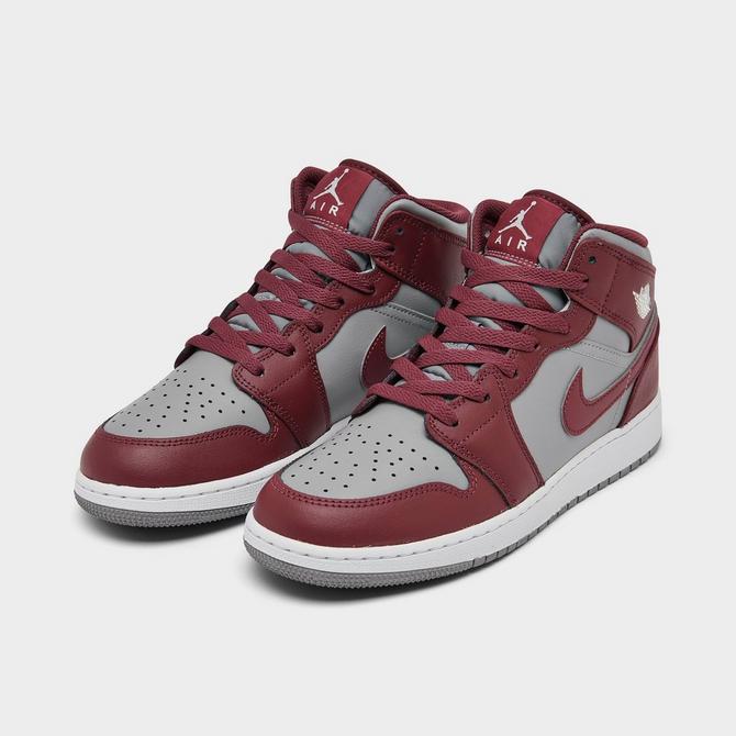 Big Kids' Air Jordan Retro 1 Mid Casual Shoes JD Sports