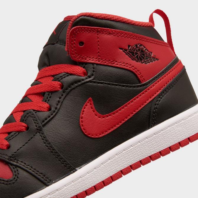 Little Kids' Air Jordan Retro 1 Mid Casual Shoes| JD Sports