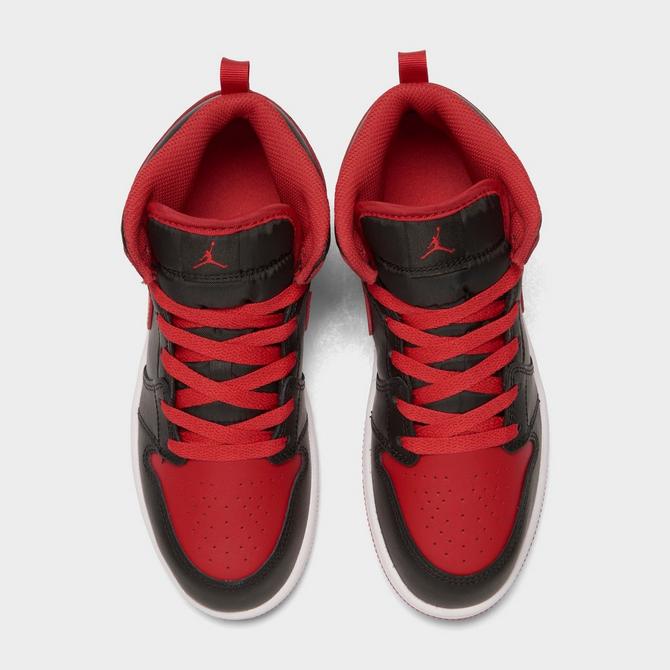 Jordan 1 discount mid red kids