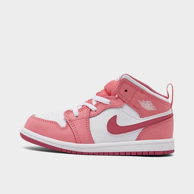 jordan retro 1 pink white