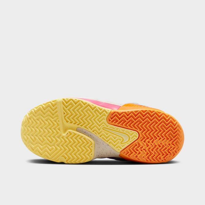 Orange basketball hot sale shoes youth