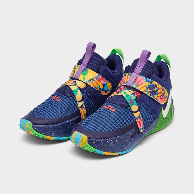 Little Kids' Nike LeBron Witness 7 Stretch Lace Basketball Shoes| JD Sports