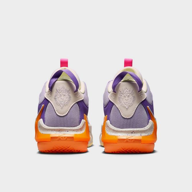 Nike LeBron Witness 7 Basketball Shoes, Men's, Purple/Yellow/White