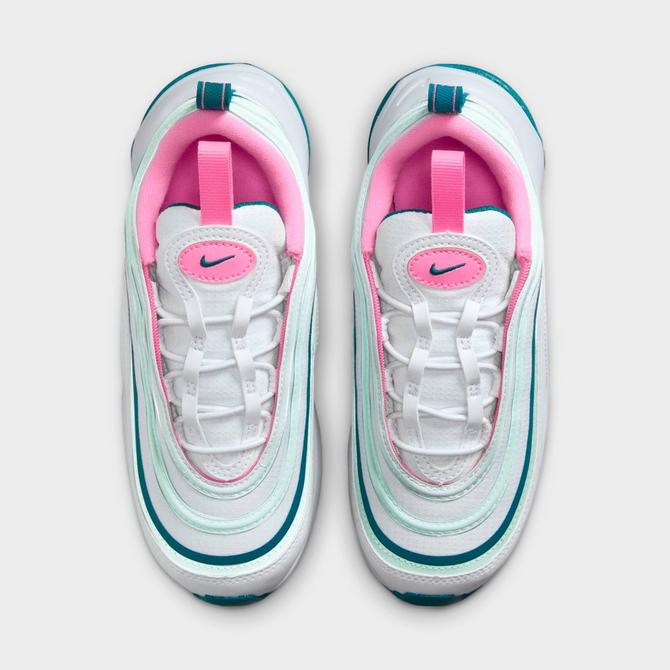 White pink and outlet turquoise air max 97