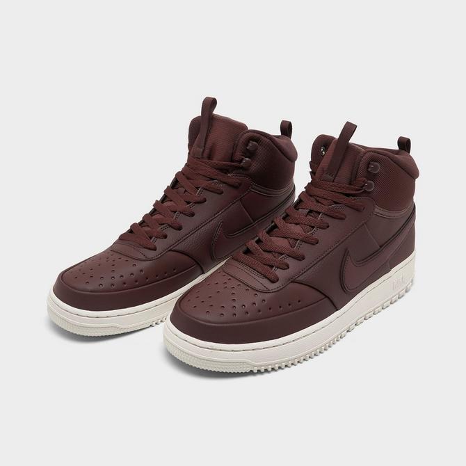 Nike air force outlet 1 mid burgundy