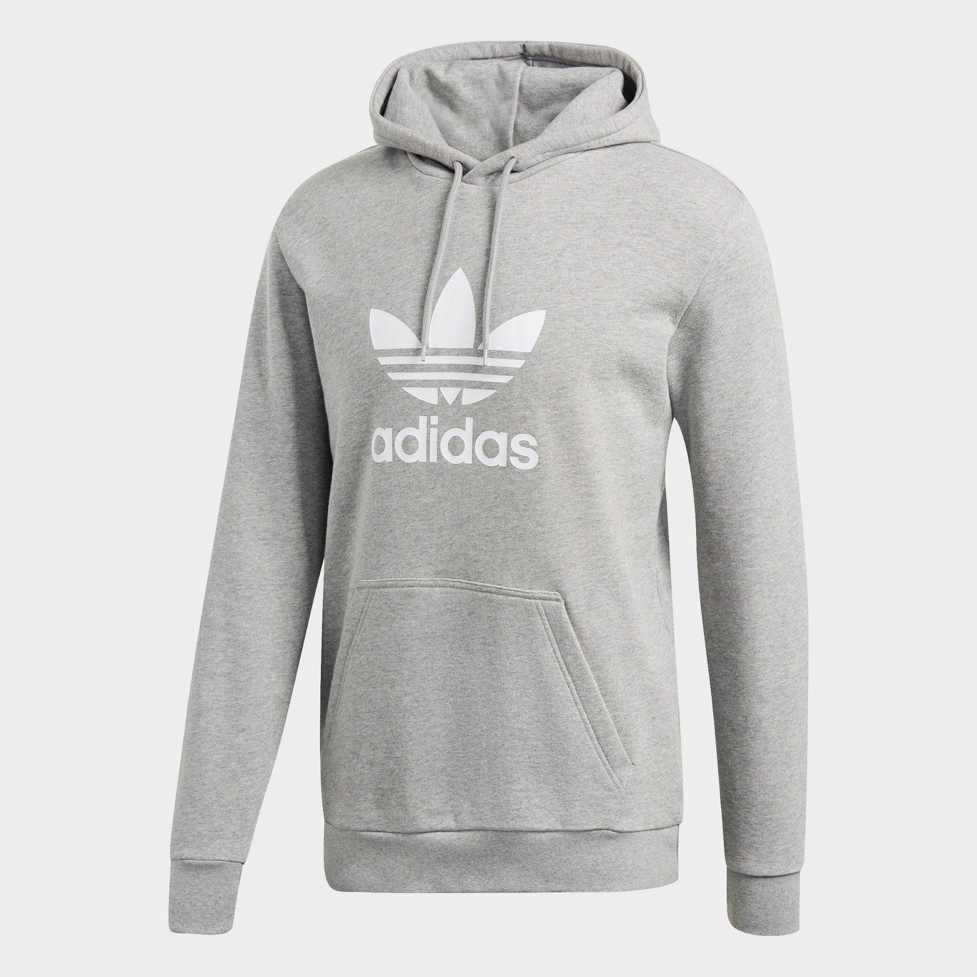 adidas trefoil hoodie youth