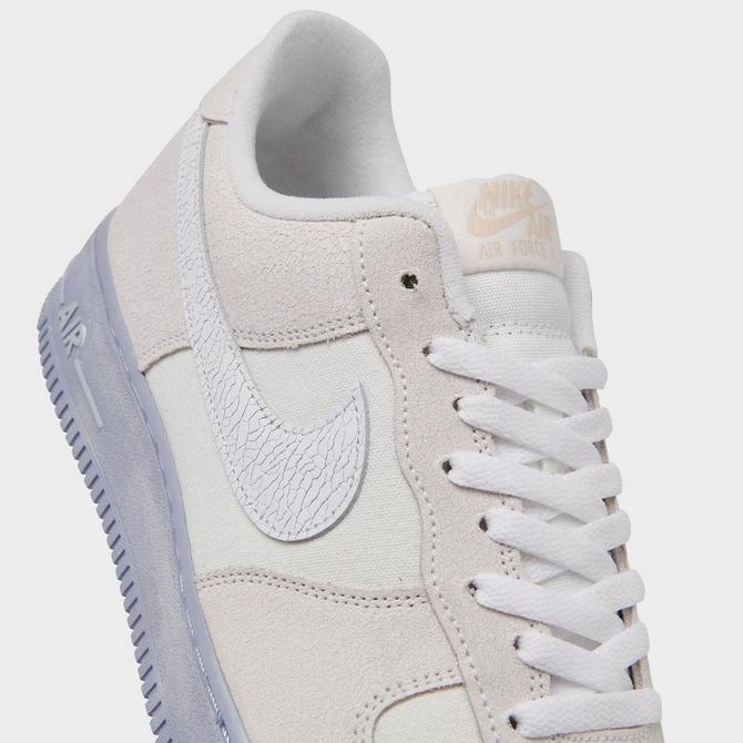 Nike Air Force 1 Low '07 LV8 Emb Summit White Blue Whisper, 10.5