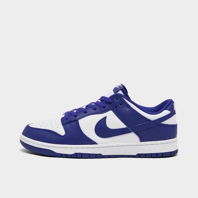 Nike shoes blue and white hotsell