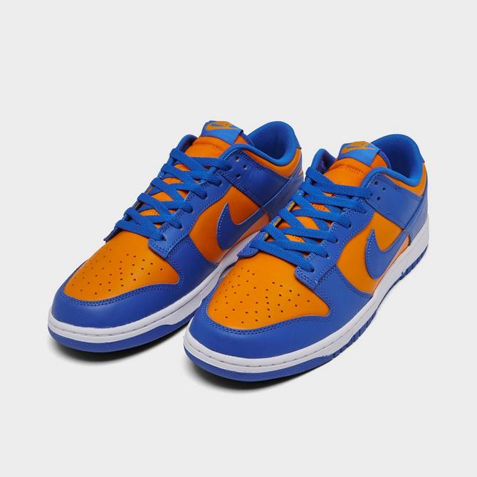 Blue and orange sneakers nike on sale