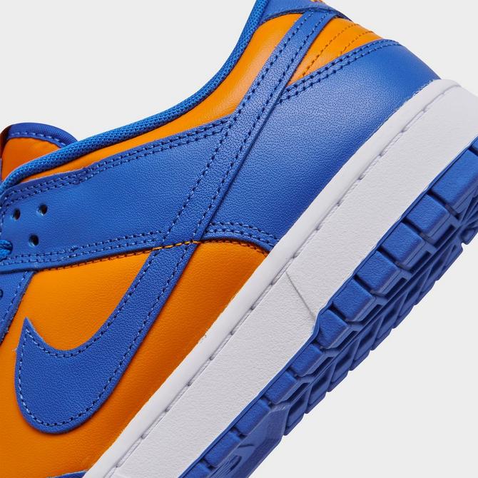 Nike blue and orange shoes on sale