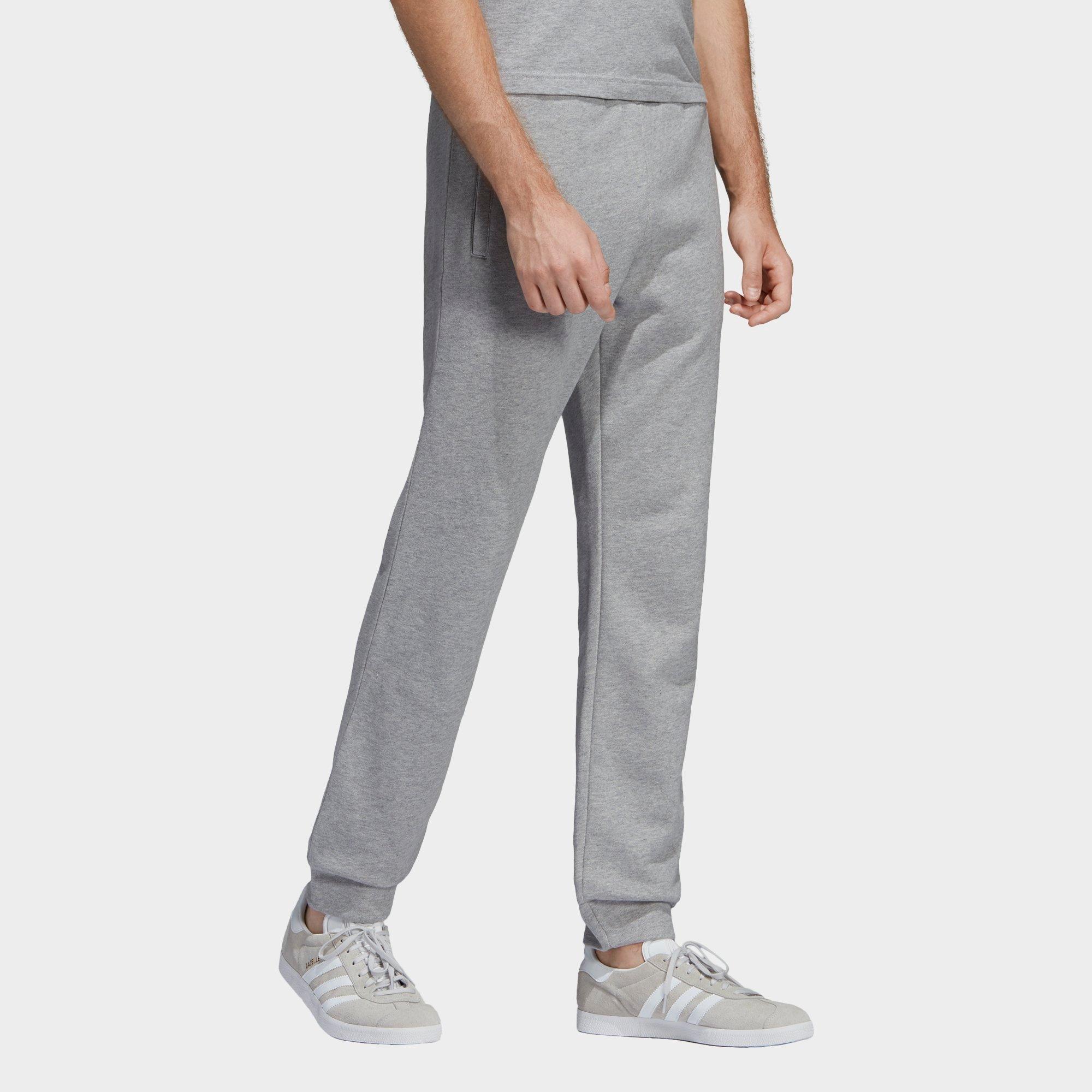 Download Get Mens Heather Cuffed Sweatpants Back Left Half-Side ...