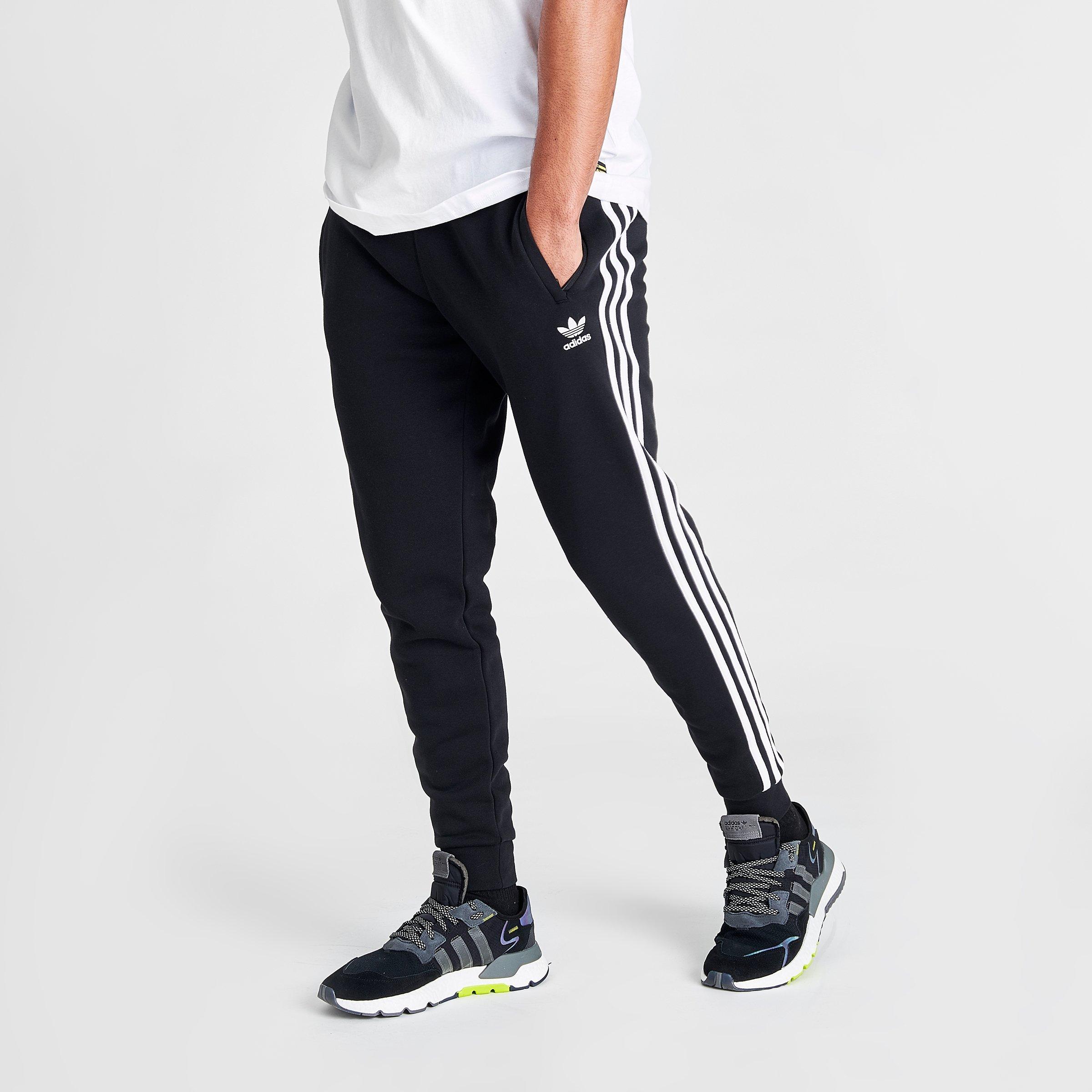 adidas 3 stripe pants men's