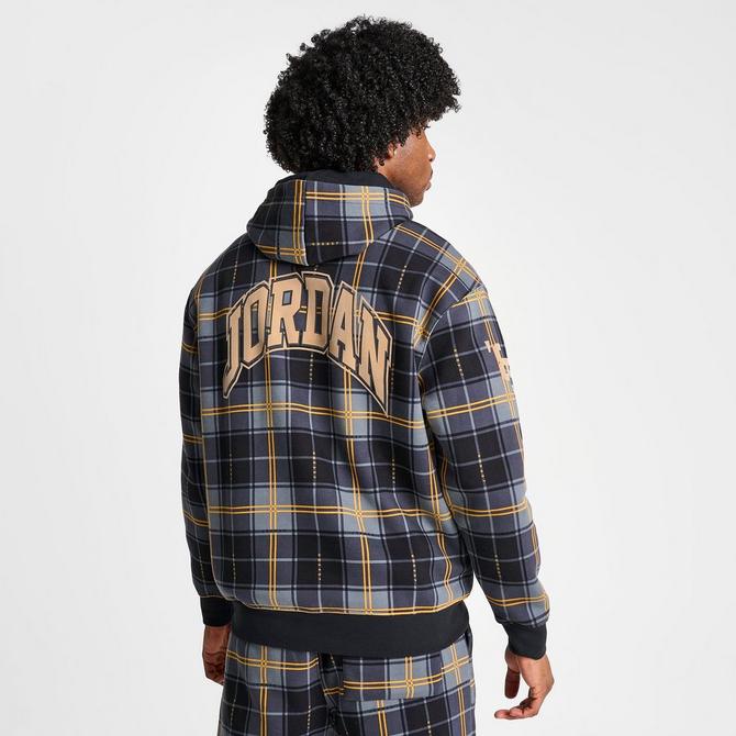 Men's Jordan Essential Holiday Plaid Hoodie