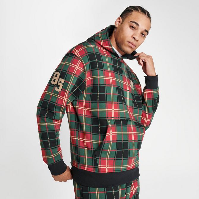 Men's Jordan Essential Holiday Plaid Hoodie