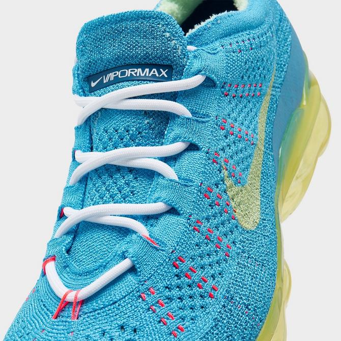 Nike Air Max 270 Flyknit (Blue/Yellow) - Sneaker Freaker