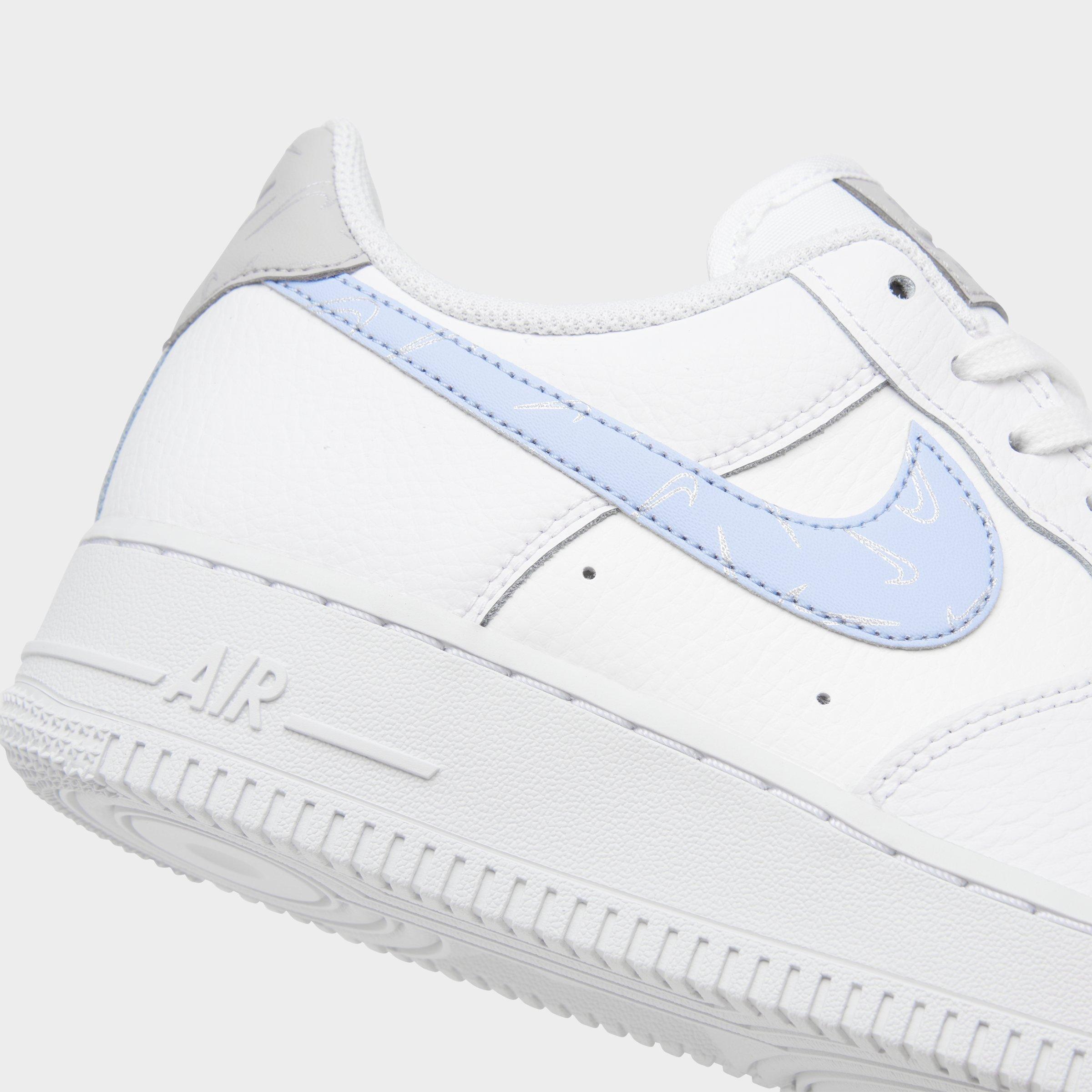 white light silver af1